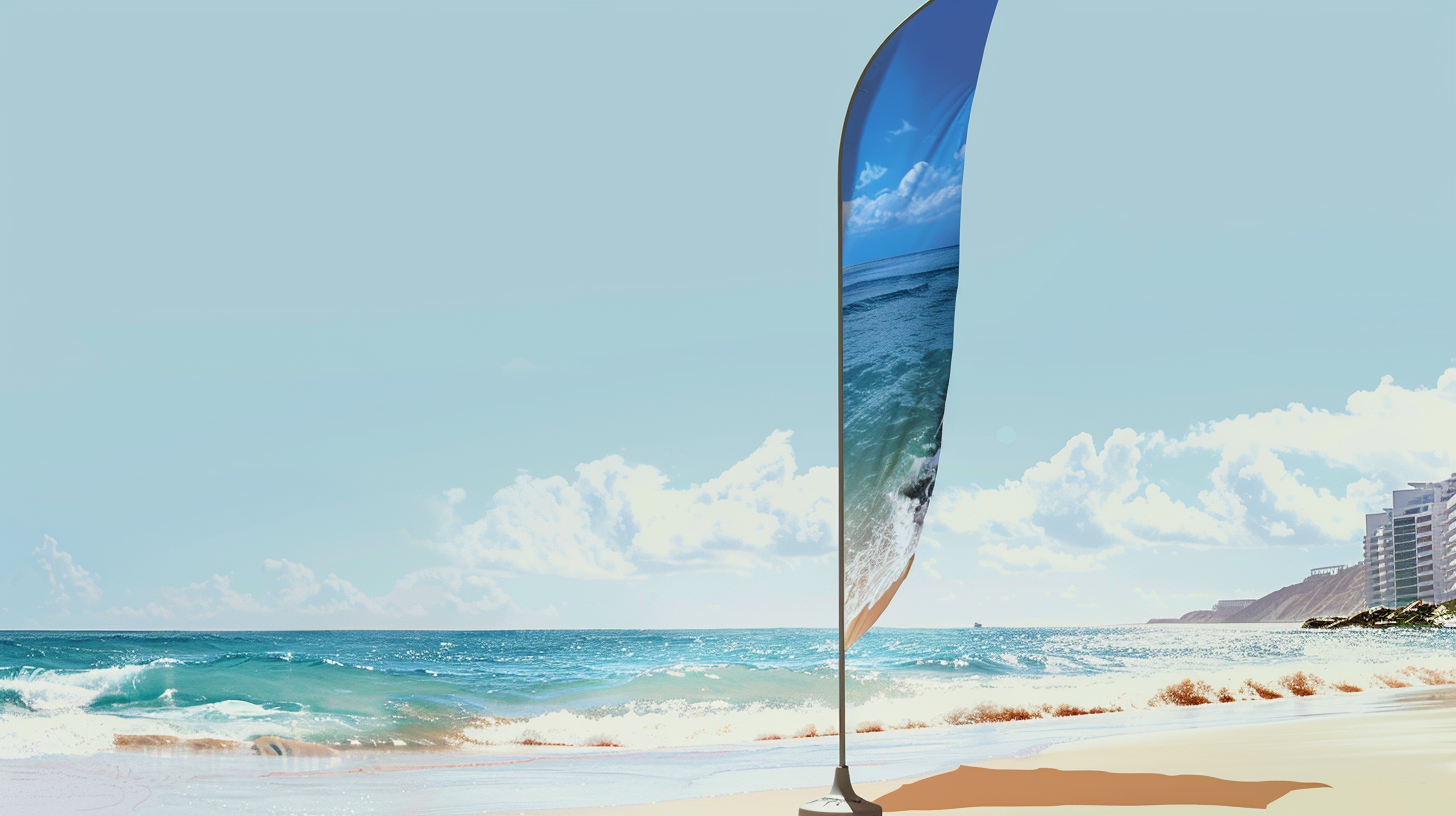 Beachflags: Vielseitige Werbeträger für Ihr Unternehmen