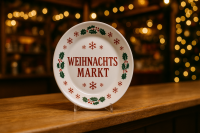 Bedrucktes Geschirr: Mehr Umsatz für jeden Weihnachtsmarktstand