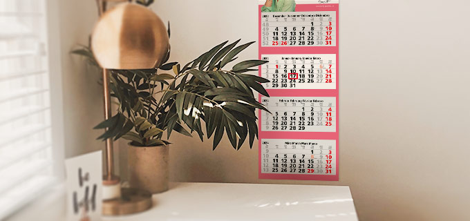 4 Monats Kalender