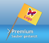 Zahnstocher Fähnchenbedrucken in Premiumquialität