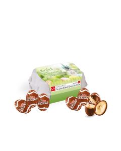 Schoko-Eier 6er-Set mit Kinder bueno Eggs (ab 100 Stück)