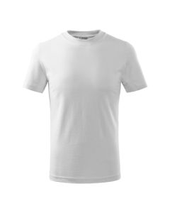 Kinder T-Shirt Basic weiß (ab 50 Stück)