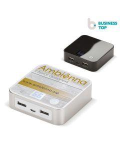 Powerbank Quadratisch 6000mAh (ab 10 Stück)