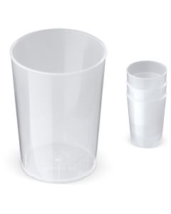 Eco Mehrwegbecher 250ml PP 100 % recycelbar (ab 100 Stück)