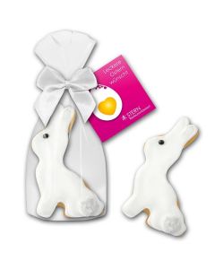 Cookie Hase Keks mit Karte als Werbeartikel zu Ostern bedrucken