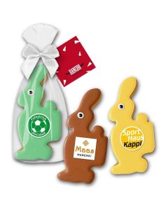 Cookie Hase Keks mit Logo bedrucken als Werbegeschenk