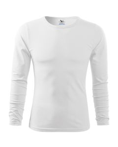 Herren T-Shirt FIT-T Long Sleeve weiß (ab 50 Stück)