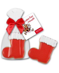 Cookie Weihnachtsstiefel (ab 250 Stück)