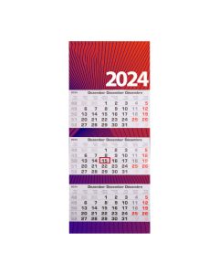 Express 3 Monats Wandkalender Mehrblock (Abbildung ähnlich)