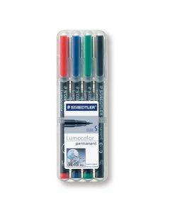 STAEDTLER Lumocolor Permanent Marker S in 4er Box 313WP4 (ab 500 Stück)