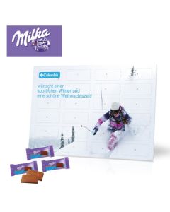 Milka Schokolade Tisch-Adventskalender (ab 100 Stück)