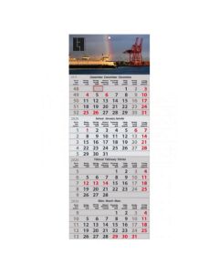 Express Wandkalender mit 4-Monats-Vorschau bedrucken, Abbildung ähnlich