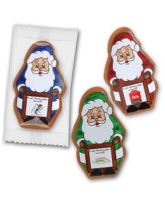 Lebkuchennikolaus mit bedrucktem Bild (ab 250 Stück)
