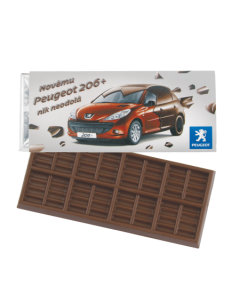 Schokoladentafel 50 gr. (ab 500 Stück)