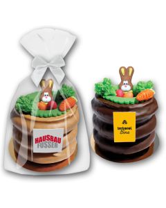 Baumkuchen als Oster Werbegeschenk 300g mit Marzipan