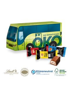 3D Präsent Bus mit Lindt Hello Mini (ab 150 Stück)