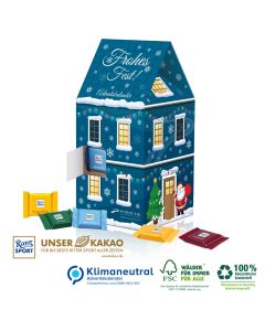 Klimaneutrales Adventskalender-Haus