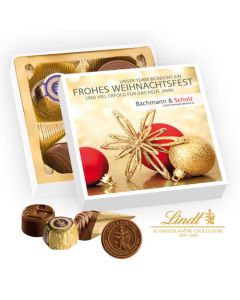 Pralinés von Lindt in Präsentbox bedrucken (ab 100 Stück)