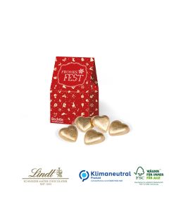 Lindt Herzen Christmas Minis bedrucken