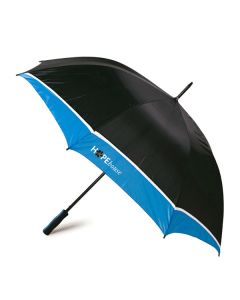Regenschirm mit farbiger Unterseite mit Logo bedrucken