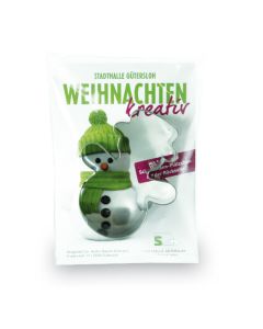 Backförmchen-Winter Werbetüte (ab 250 Stück)