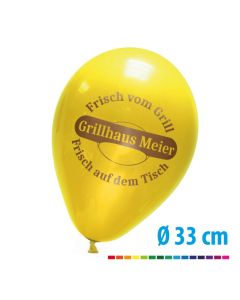 Bedruckte Ballons als Werbeartikel mit Ihrem Logo