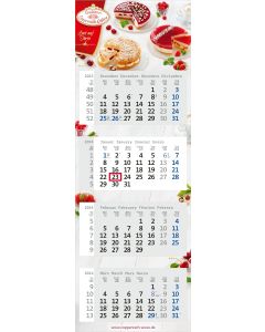 Wandkalender Centrum als Mehrblock-Monatskalender bedrucken