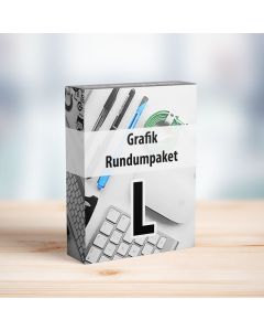 Grafikgestaltung Paket L von unseren professionellen Fachkräften