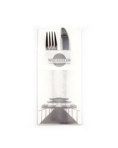 Besteckservietten 40x40 cm Bistro Airlaid mit Textilstruktur (ab 6.000 Stück)