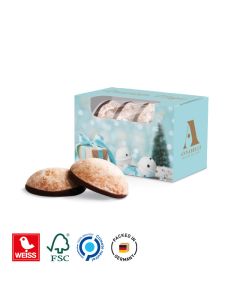 Lebkuchen Mini 4-er in Werbebox (ab 300 Stück)