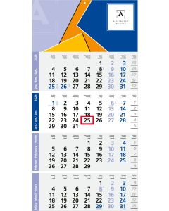 Wandkalender Logic 4 als Bürokalender oder Werbeartikel bedrucken