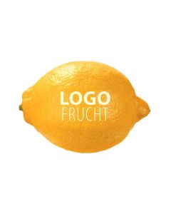 Logo Zitrone bedrucken