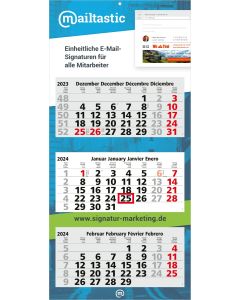 Wandkalender Maxi Light 3 als Werbekalender bedrucken