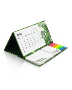 Tisch-Querkalender mit Bookcover-Aufsteller (ab 250 Stück)