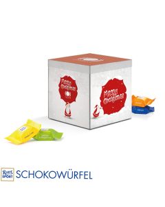 Ritter SPORT Präsentbox mit Schokowürfeln bedrucken (ab 216 Stück)