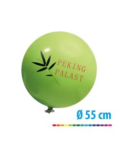 Riesenballon 55 cm mit Logo bedrucken