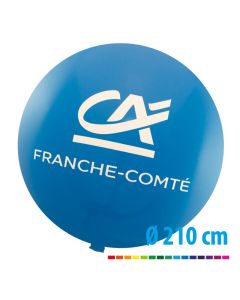 Riesenballons 210 cm Durchmesser mit eigenem Logo als Werbung bedrucken