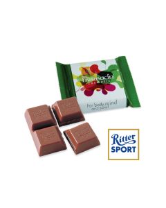 Ritter Sport Schokolade für Marketing mit Logo aufdrucken lassen