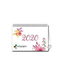 Tischkalender A6 Quer jeder Monat individuell (ab 10 Stück)