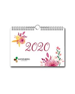 Wandkalender A4 Quer jeder Monat individuell (ab 10 Stück)