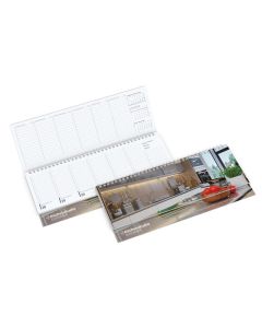 Tisch-Querkalender Compact als Terminkalender mit Firmenwerbung bedrucken