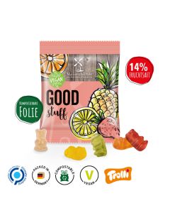 Vegane Gummibären bedrucken