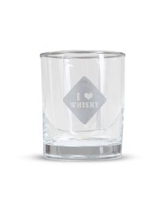 Whisky Glas mit Lasergravur