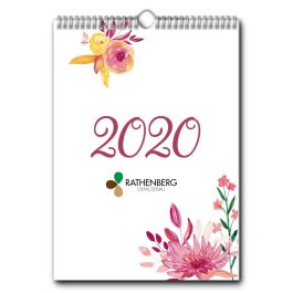 Wandkalender A3 Hoch jeder Monat individuell (ab 10 Stück)