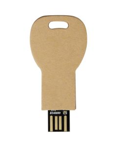 Schlüssel USB-Stick 2.0 aus recyceltem Papier