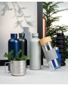 Impact Vakuumflasche aus RCS recyceltem Stainless-Steel