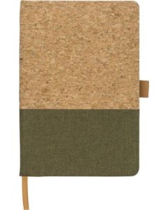 Notizbuch Trevor aus Kork und Baumwolle