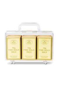 Goldkoffer mit 12 Goldbarren, Edelvollmilch-Schokolade (120 g)
