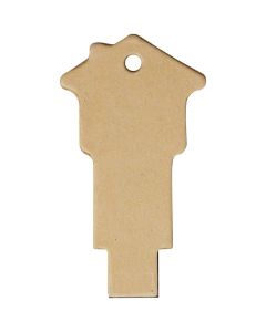 Haus USB-Stick 2.0 aus recyceltem Papier
