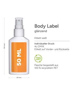 Insektenschutzspray (sensitiv), 50 ml Spray, Body Label